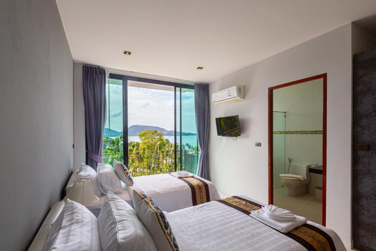 Rossarin Sea View Patong Hotel Exterior photo