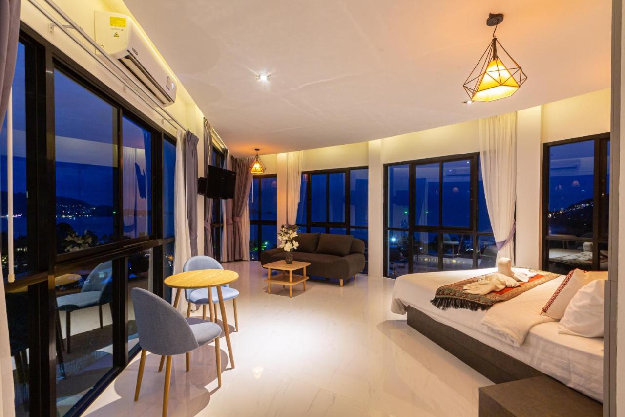 Rossarin Sea View Patong Hotel Exterior photo