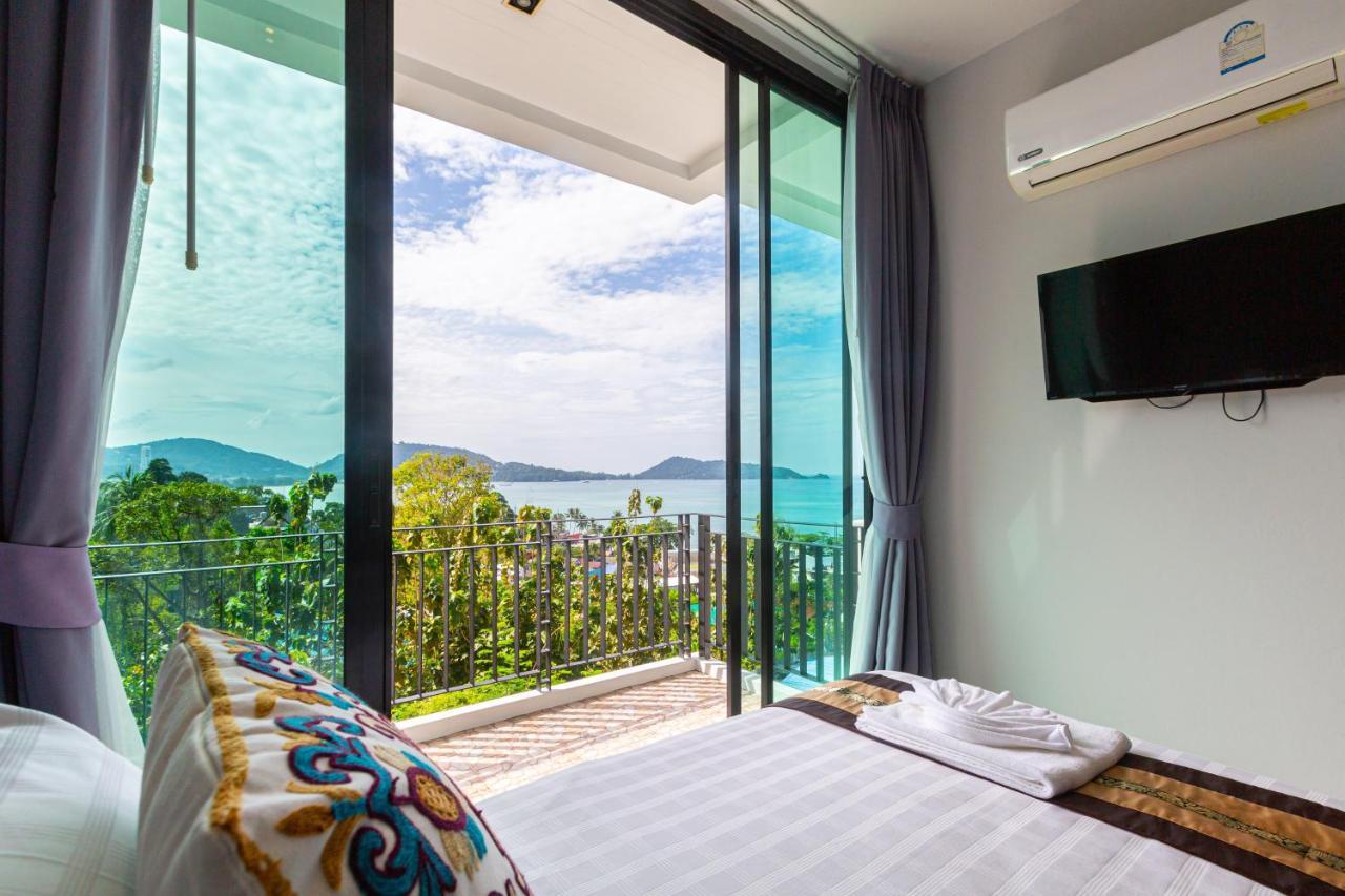Rossarin Sea View Patong Hotel Exterior photo