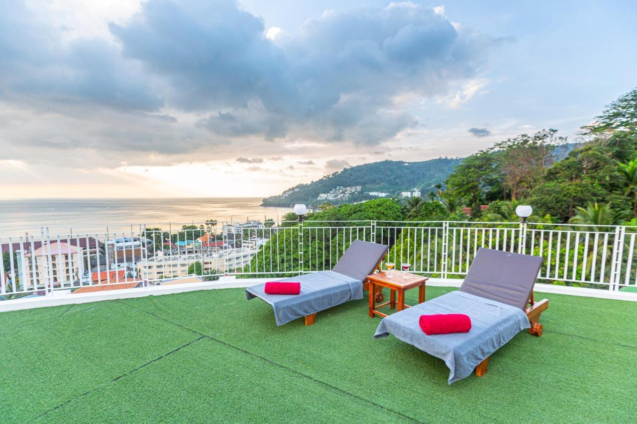 Rossarin Sea View Patong Hotel Exterior photo